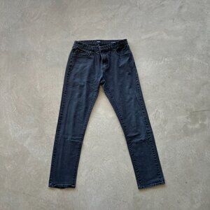 RVCA Daggers Slim Fit Jeans – Black (34W)